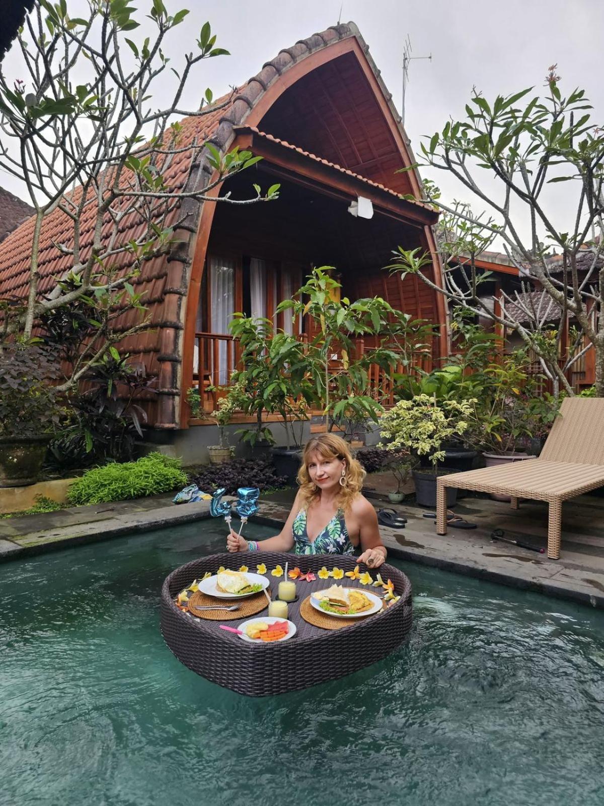 Teba Junjungan Cottages Ubud Exterior foto