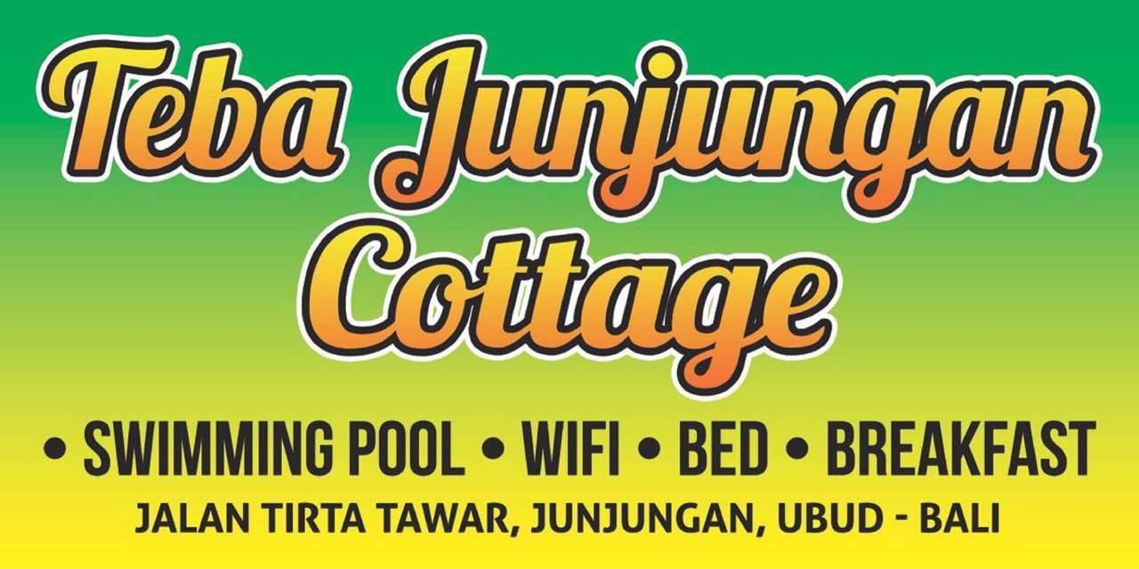 Teba Junjungan Cottages Ubud Exterior foto